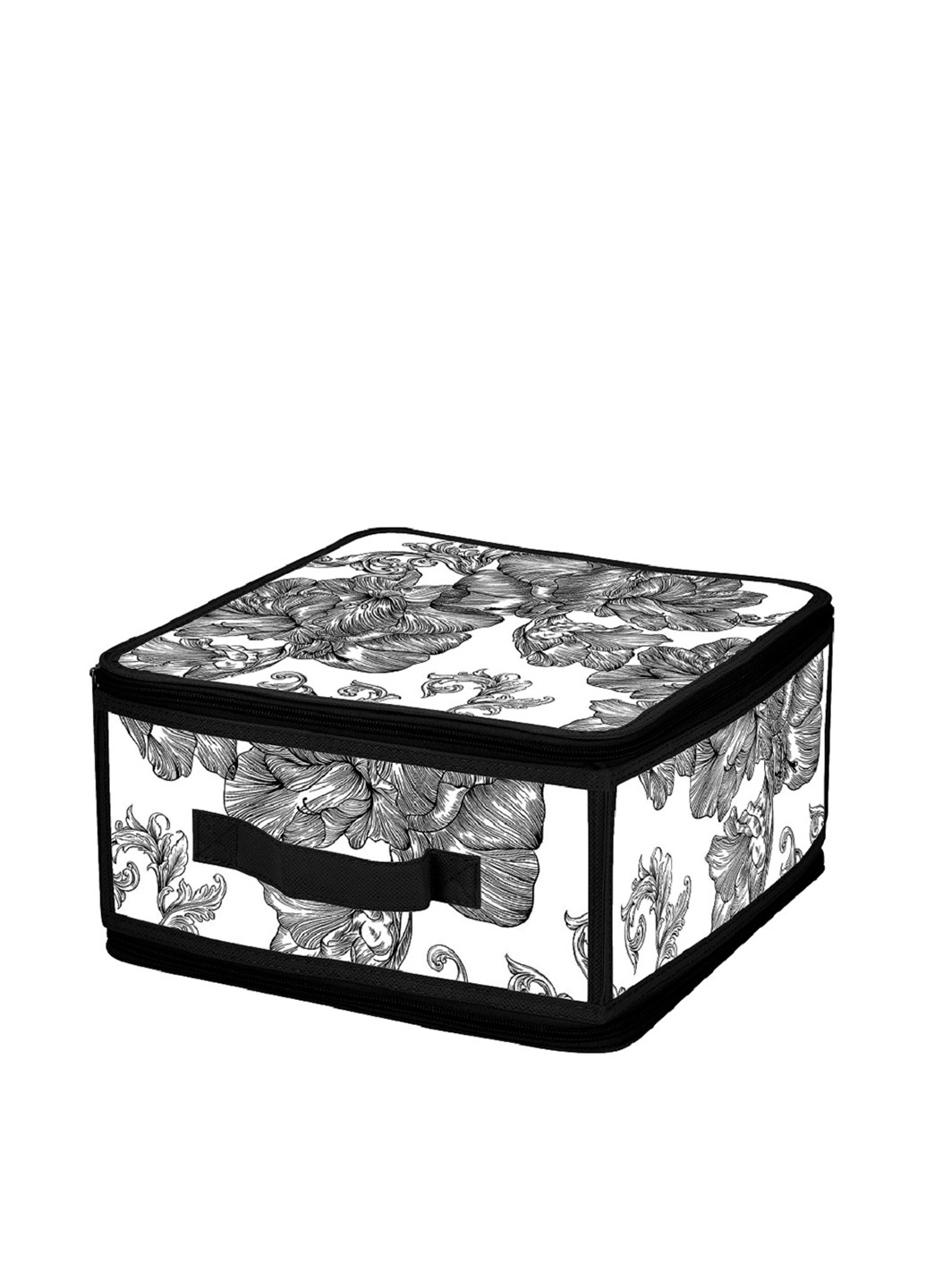 Кошик з кришкою та блискавкою, 30x28x15 см IDEA HOME (330253966)