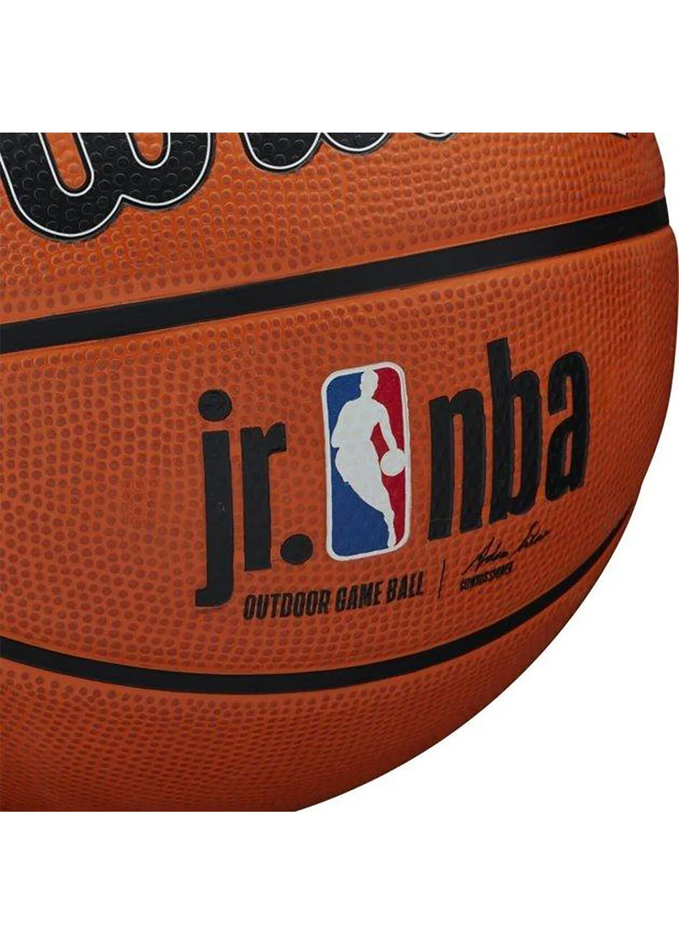 М'яч баскетбольний Jr NBA Authentic Series Outdoor BSKT р. 5 Amber (WTB9600XB05) Wilson (253677671)