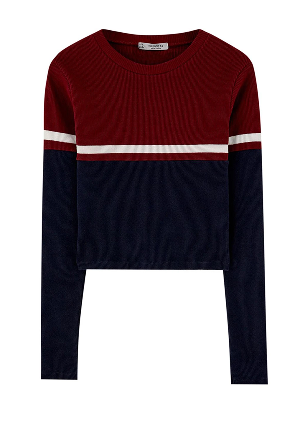 Бордовий демісезонний джемпер джемпер Pull & Bear