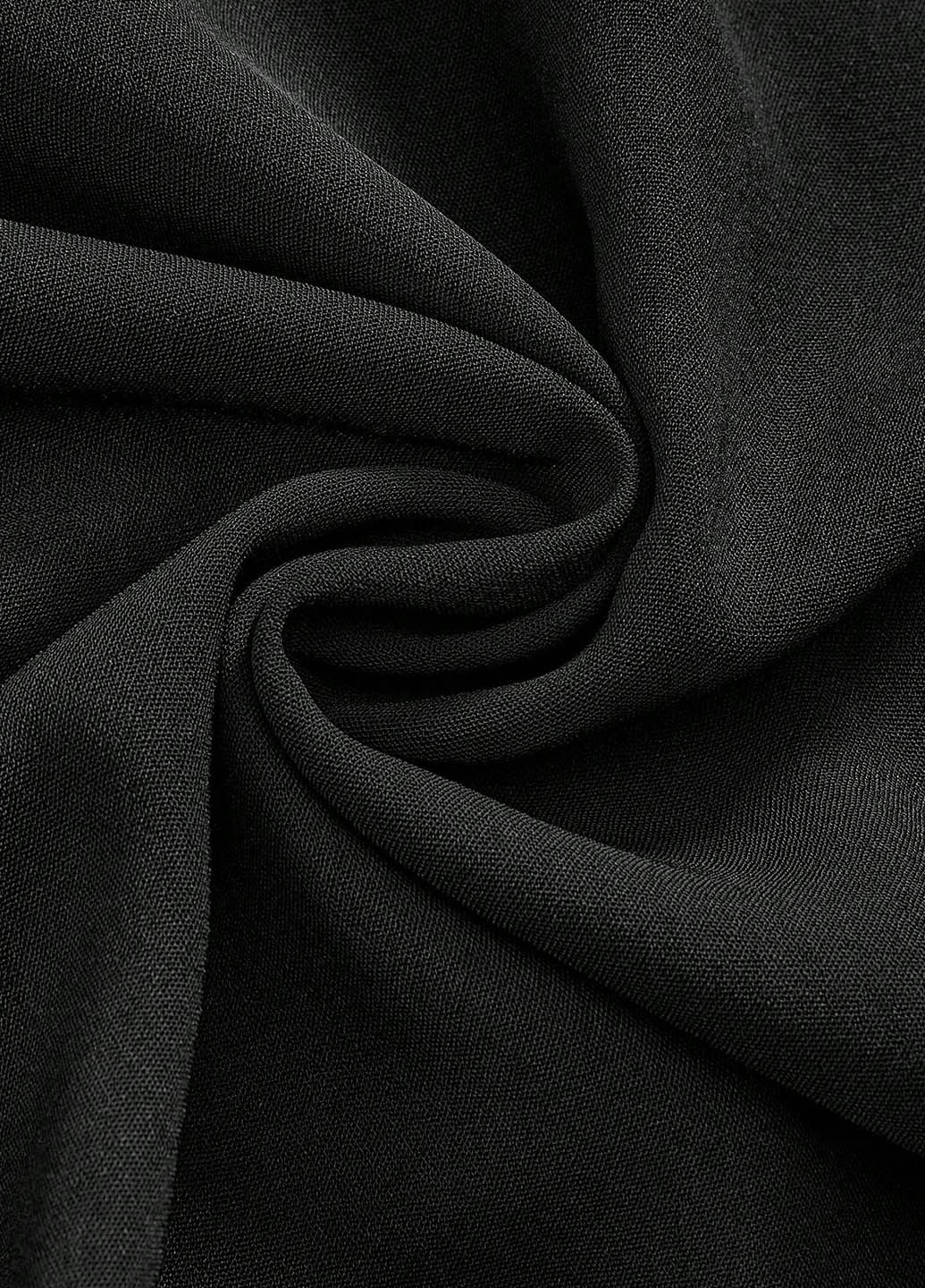 Чорна вечірня, кежуал сукня з відкритими плечима SHEIN однотонна