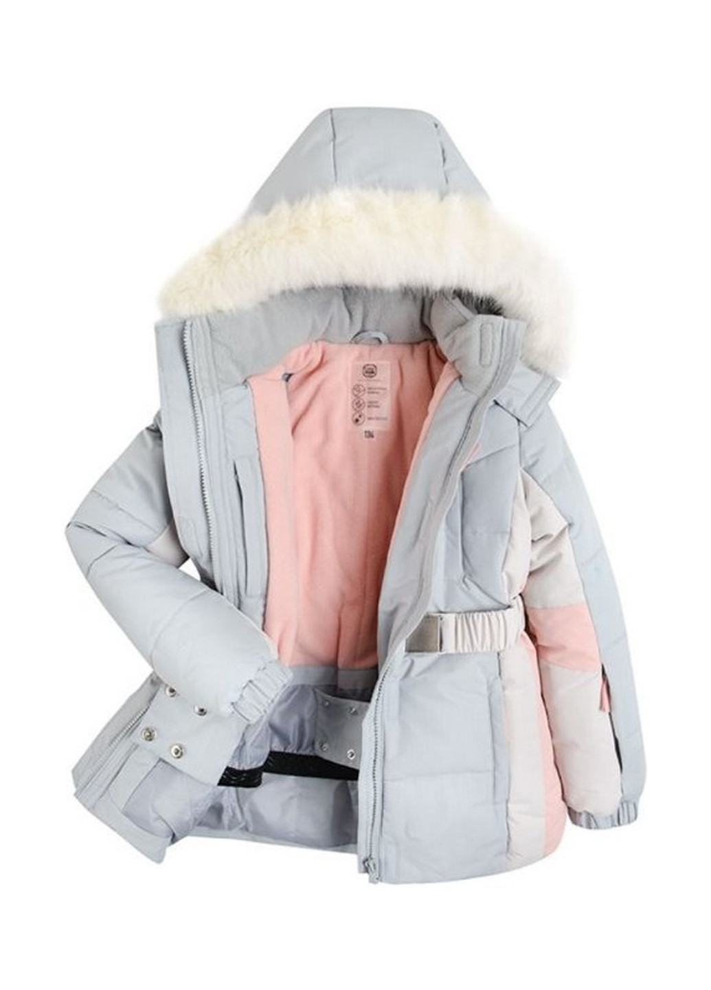 Серо-голубая зимняя куртка Cool Club
