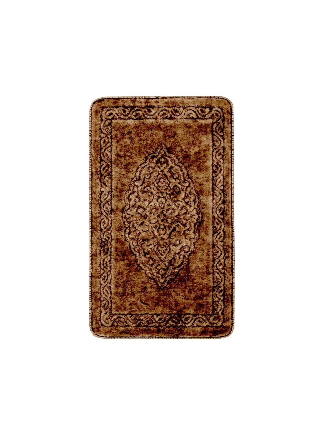 Коврик в ванную Damaks AR-A107217-Brown 120х70 см коричневый Arya (253526694)