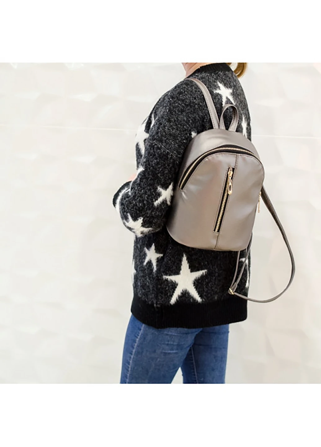 Жіночий рюкзак 24х19х10 см Sambag (252154967)