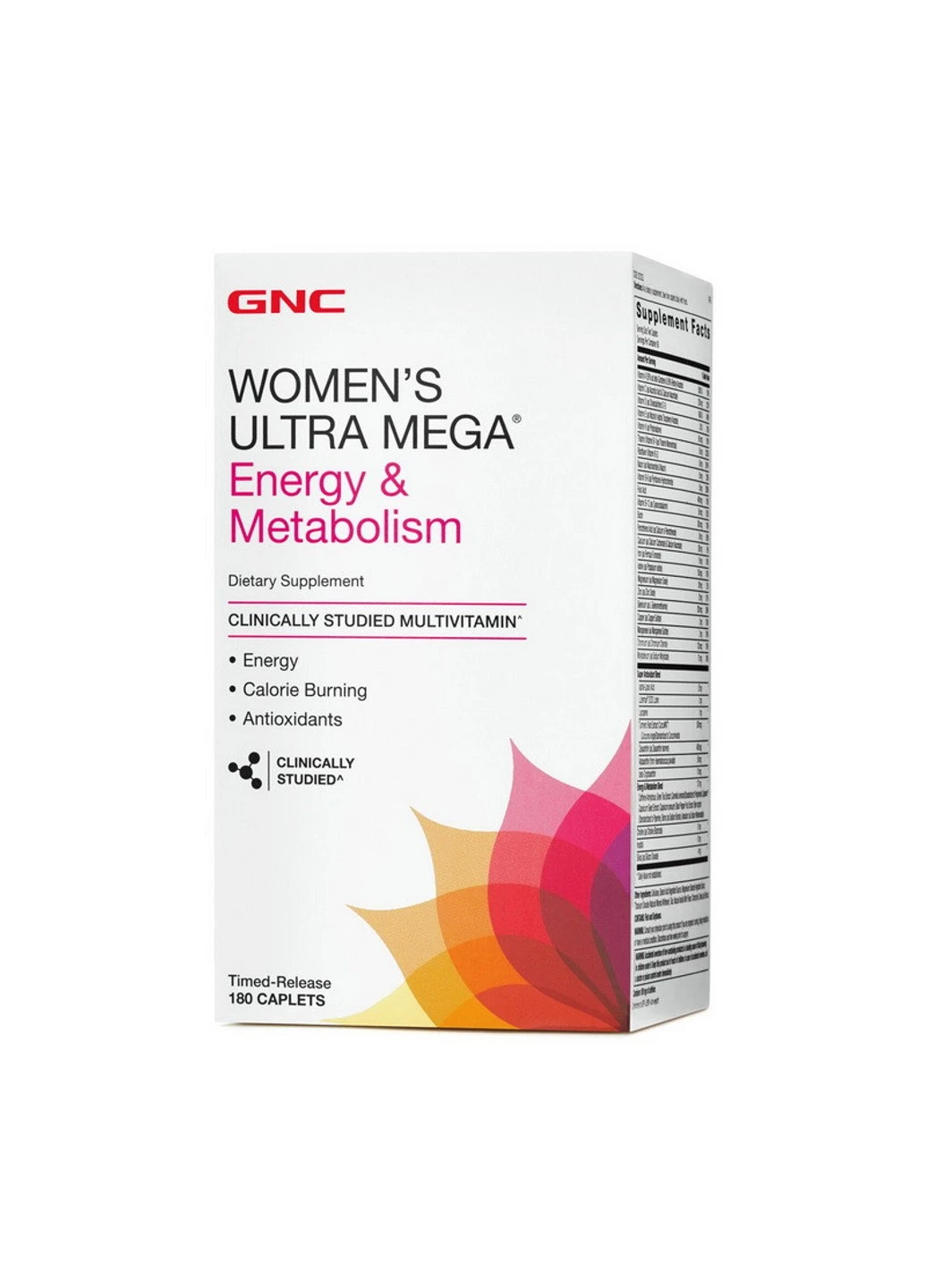 Витамины для женщин Women's Ultra Mega Energy & Metabolism (180 капс) GNC (255407727)