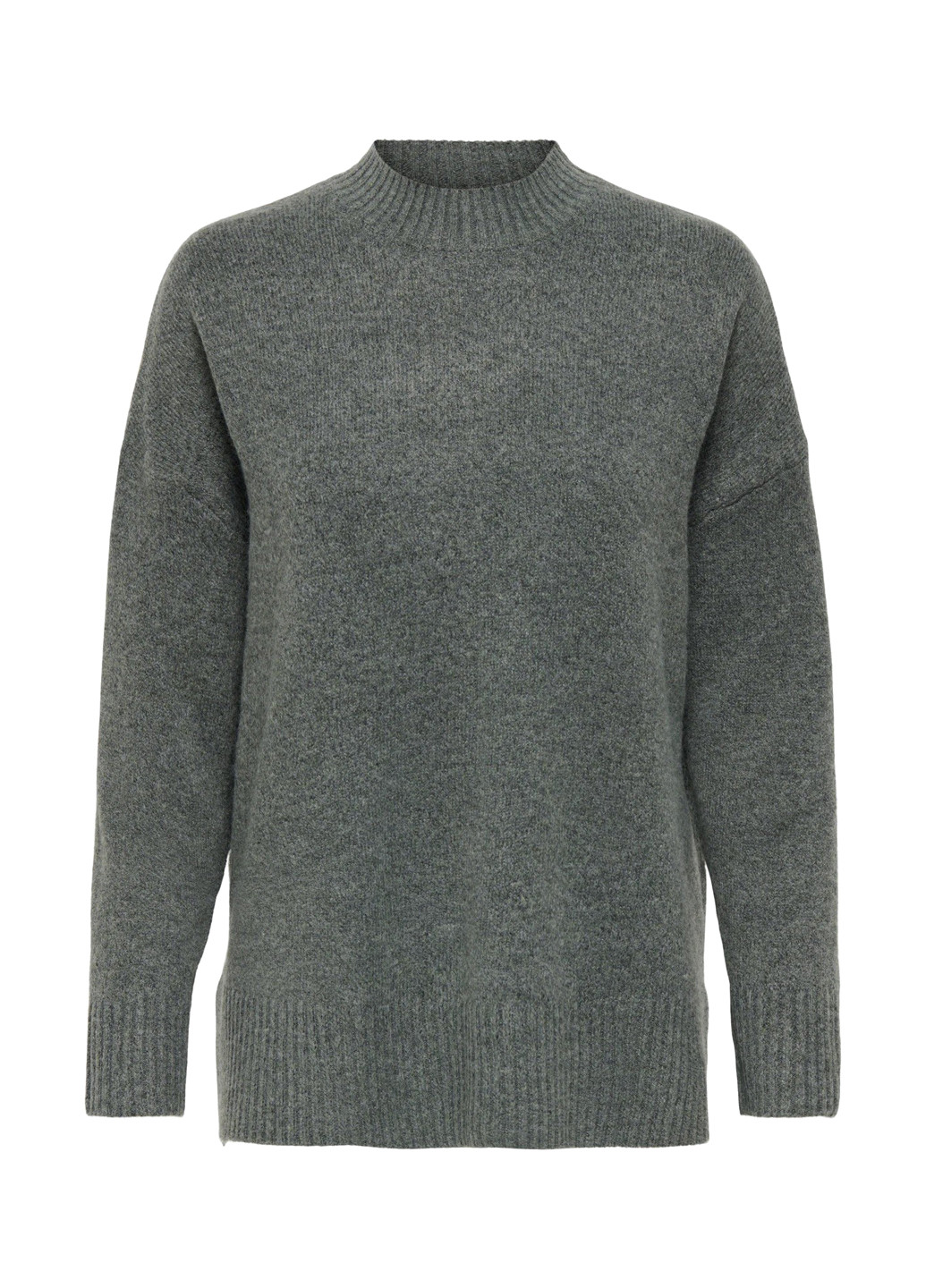 Серо-зеленый зимний свитер Only