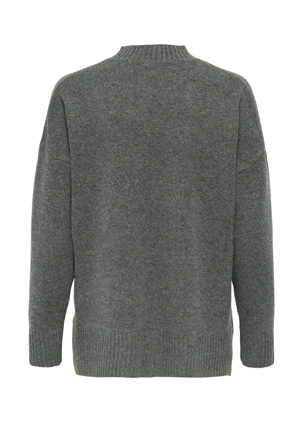 Серо-зеленый зимний свитер Only