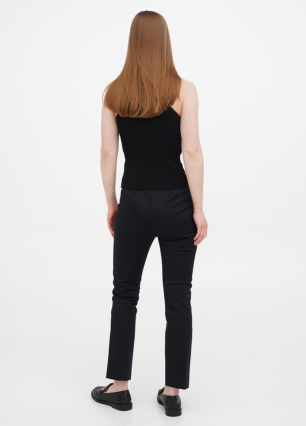 Черные джинсовые демисезонные зауженные брюки Ralph Lauren