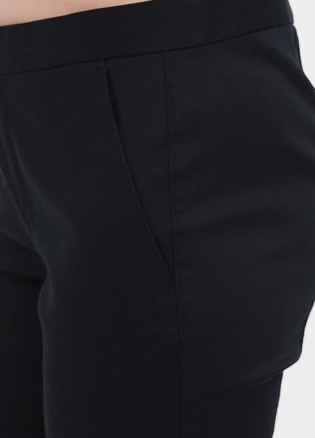 Черные джинсовые демисезонные зауженные брюки Ralph Lauren