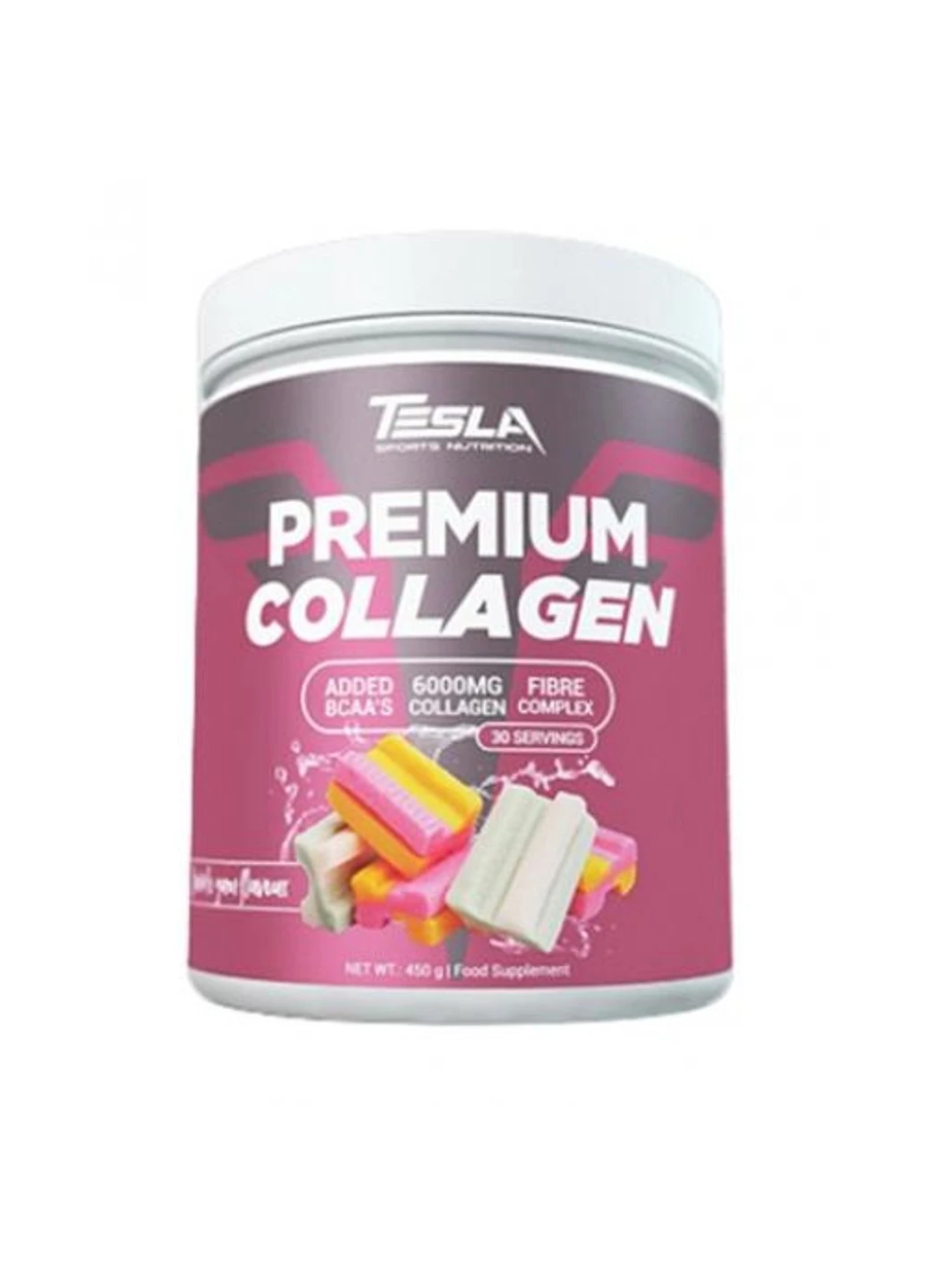 Колаген Premium Collagen 450 г Bubble Gum Tesla (255407983)