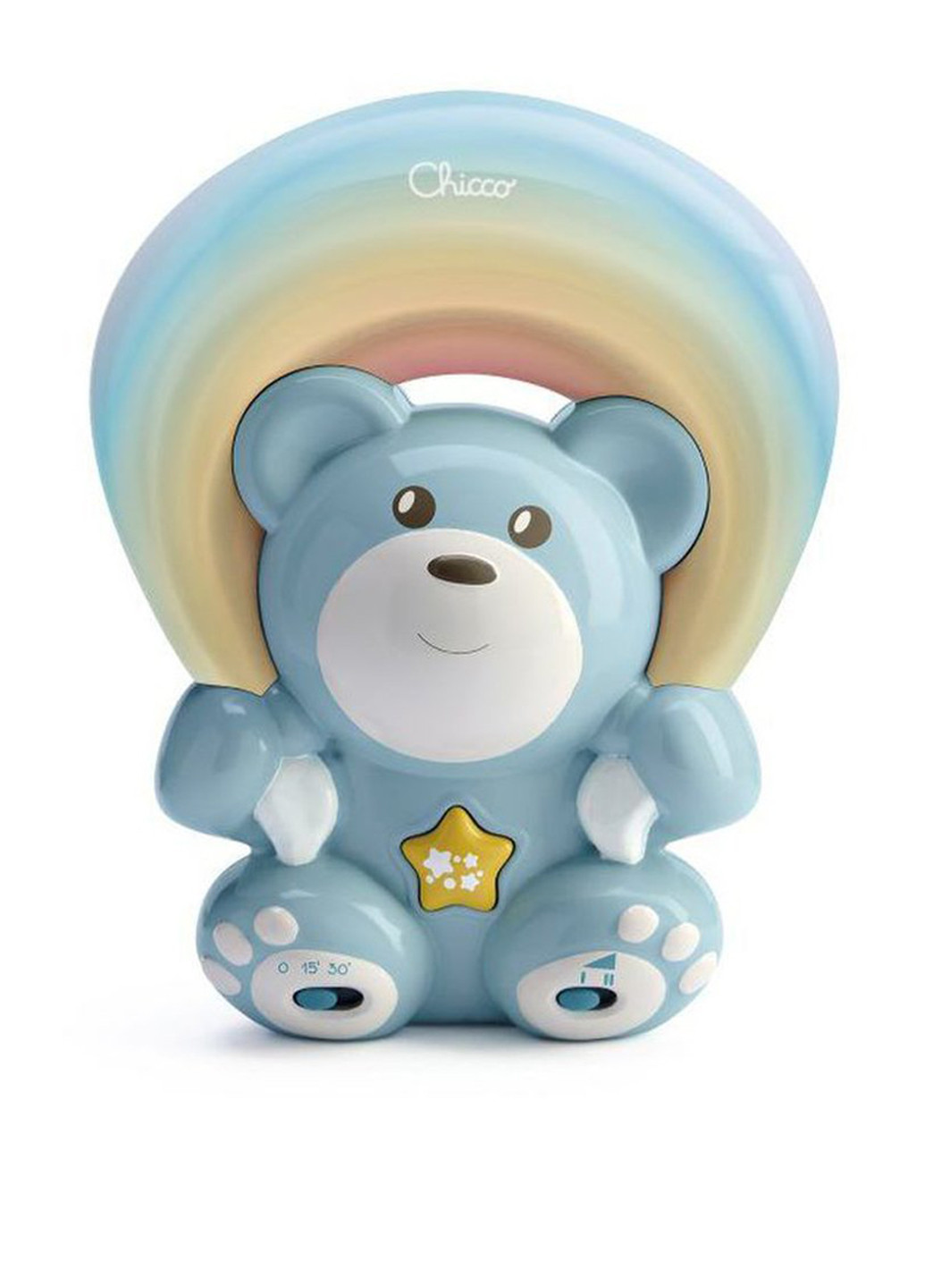 Ночник Мишка под радугой, 13х8,5х19 см Chicco (251826239)