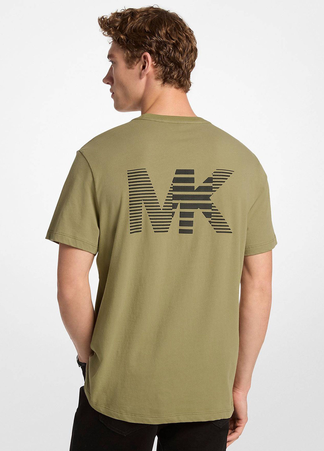 Зеленая футболка Michael Kors