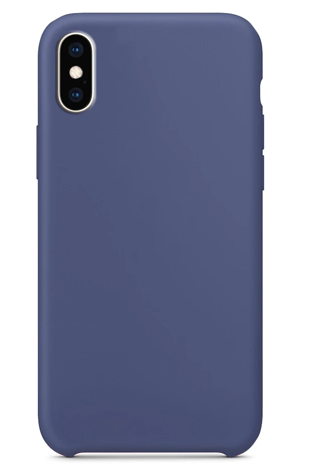 Чохол Silicone Case without Logo (AA) для Apple iPhone XS Max (6.5 ') Синій / Aqua Blue (is_00000032492_10) Epik (229726002)