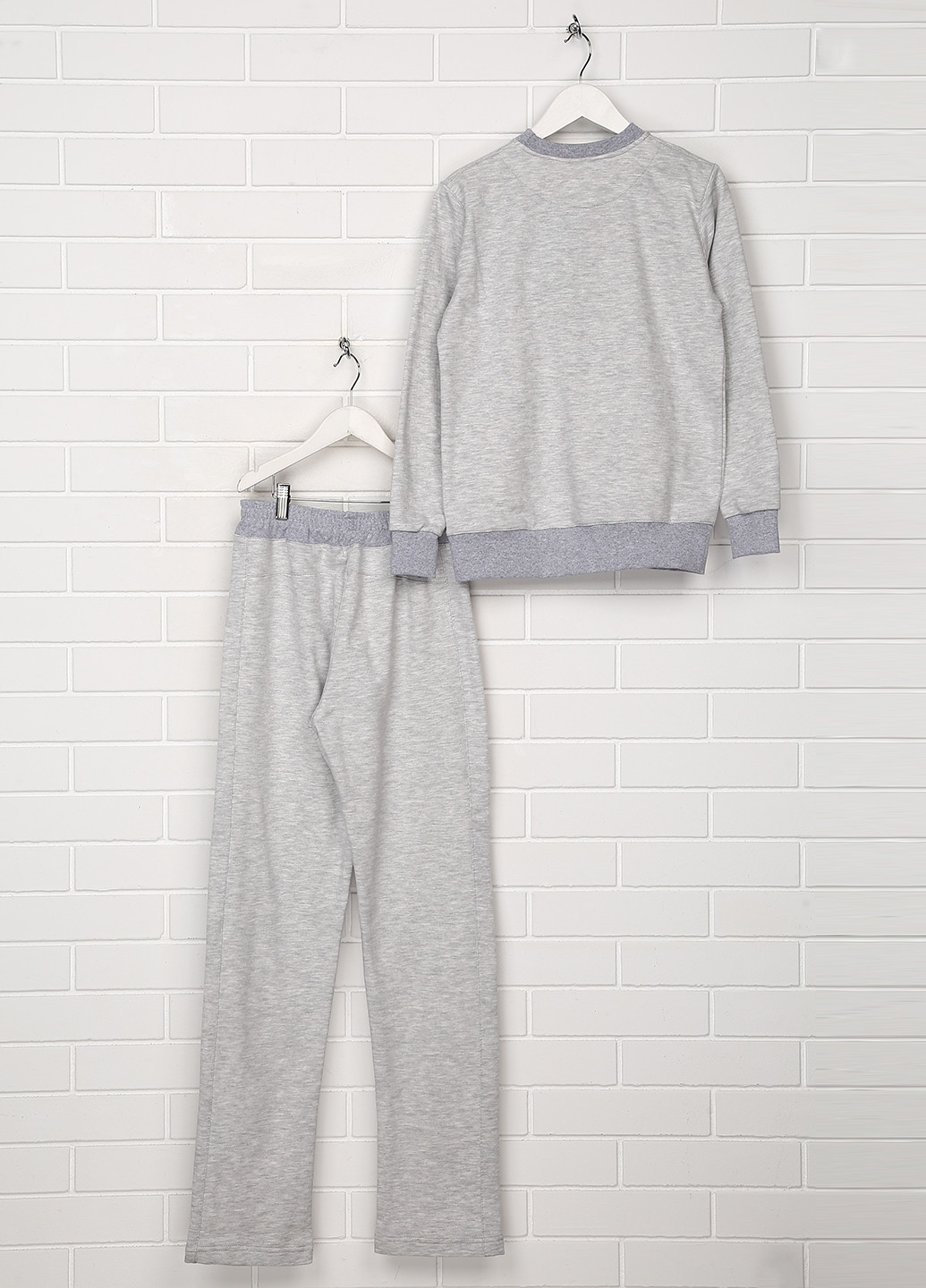Серая всесезон пижама (свитшот, брюки) свитшот + брюки Aniele