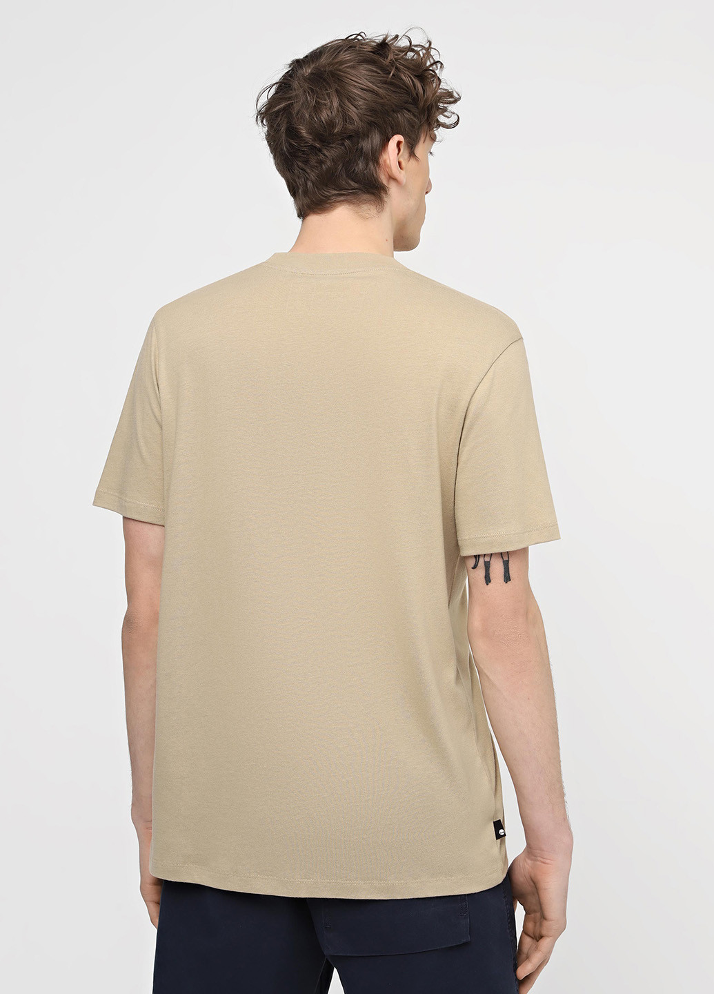 Бежевая футболка Timberland