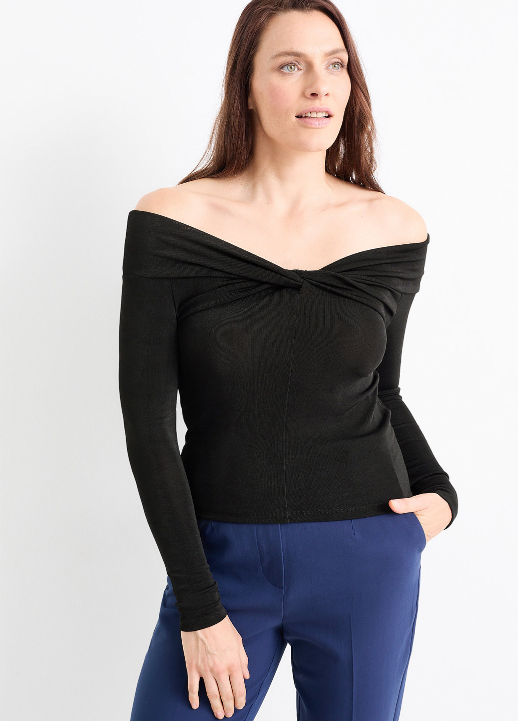 Чорна блуза C&A