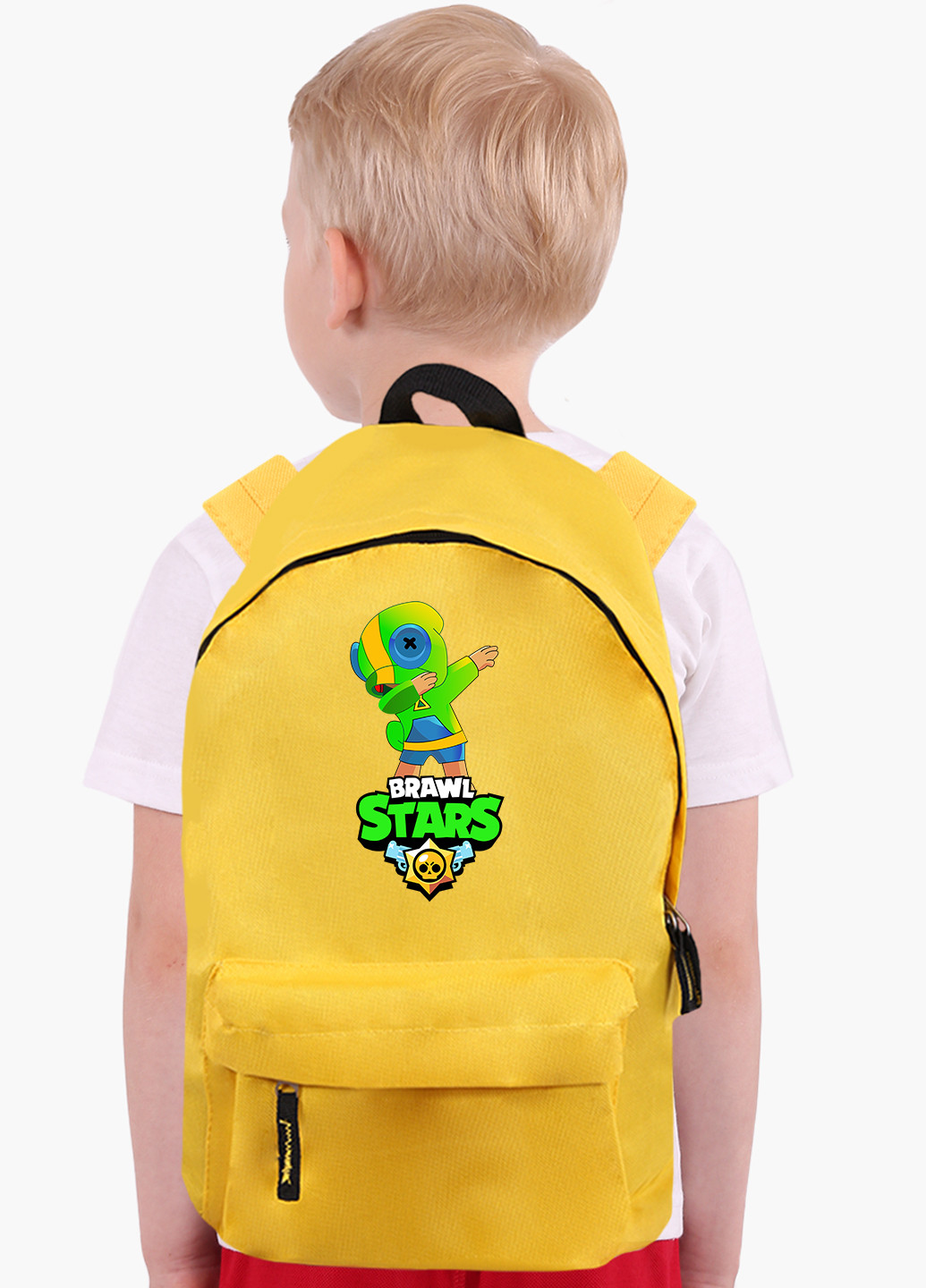 Детский рюкзак Зелений Леон Бравл Старс (Green Leon Brawl Stars) (9263-1705) MobiPrint (217075383)