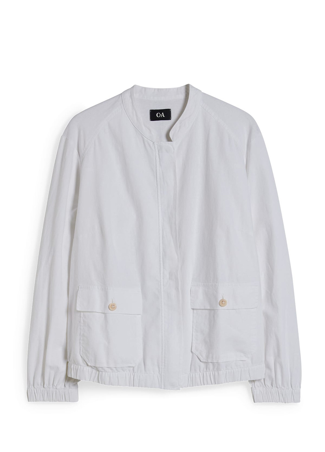 Белая демисезонная куртка C&A