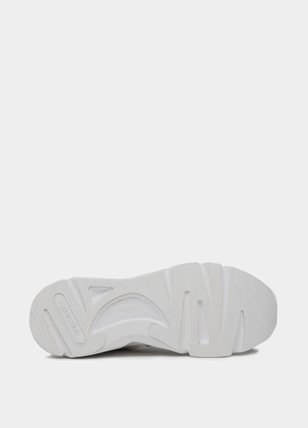 Белые демисезонные кроссовки Calvin Klein