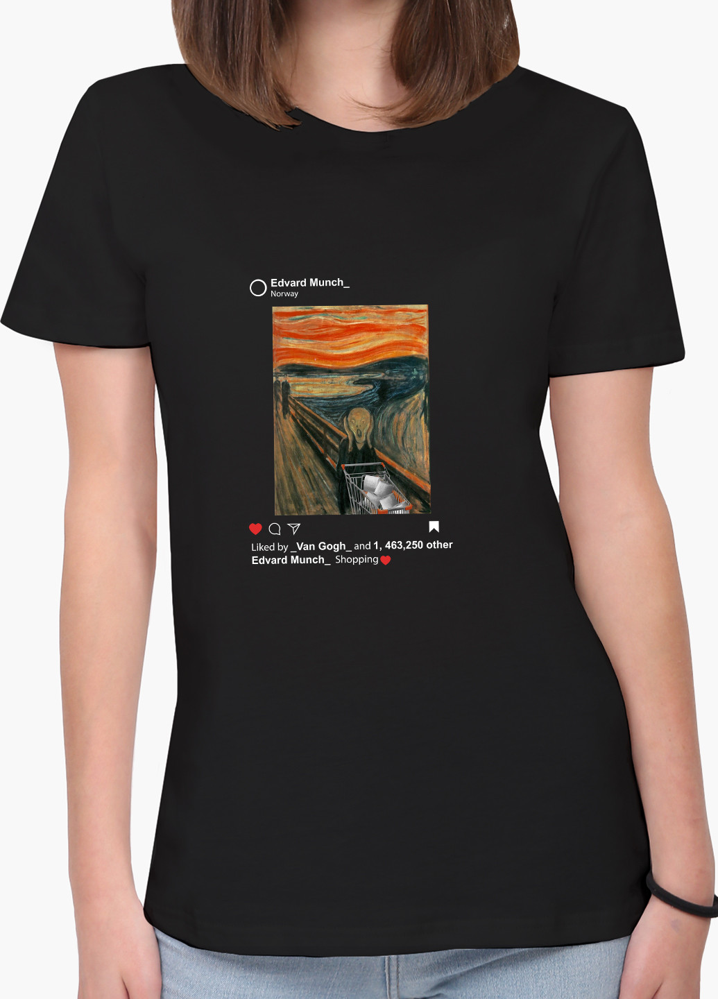 Футболка жіноча Крик Карантин (Quarantine) (8976-1418) XXL MobiPrint - (227212223)