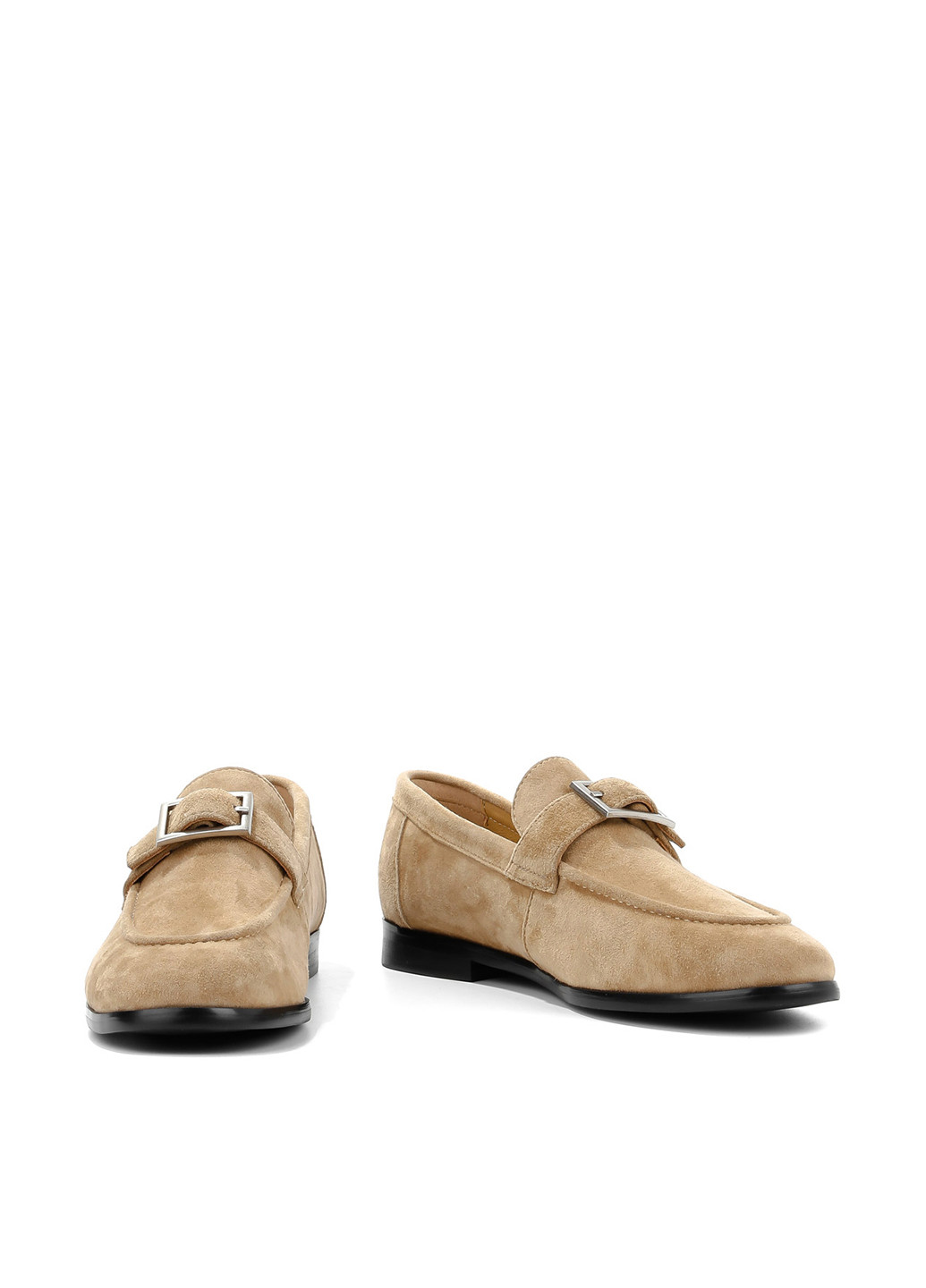 Le'BERDES Туфлі лофери бежевий з натуральна замша, україна — демісезон (322088018)