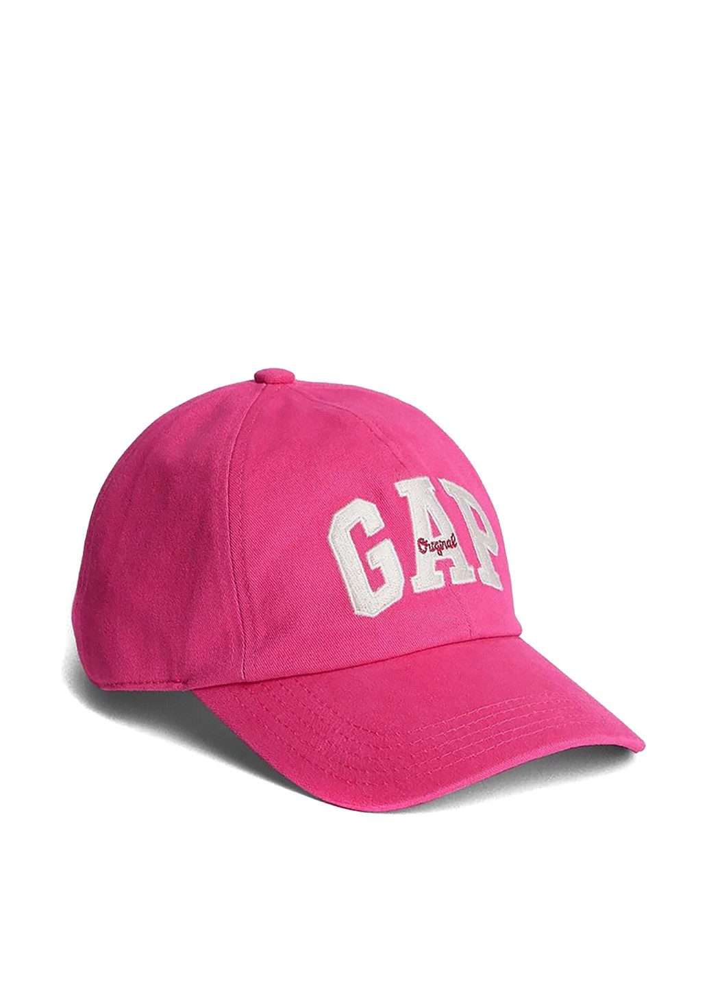 Бейсболка Gap напис рожева кежуал бавовна