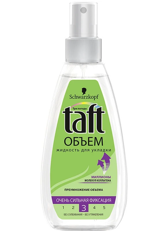 Спрей для всіх типів волосся True Volume, сильна фіксація Taft (213451015)
