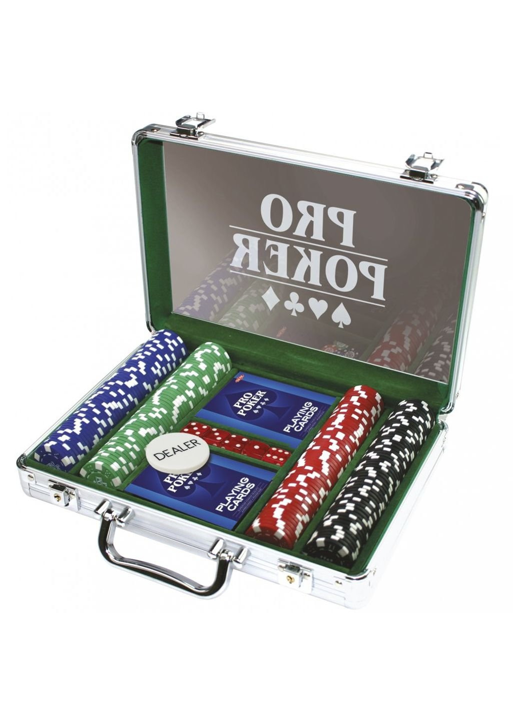 Настольная игра набор для игры в покер в алюминиевом кейсе Tactic (252249059)
