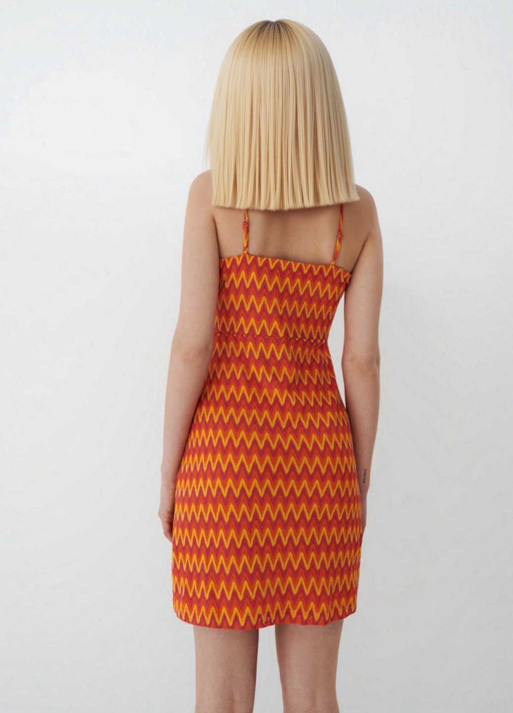 Летний женский сарафан Mohito с геометрическим узором