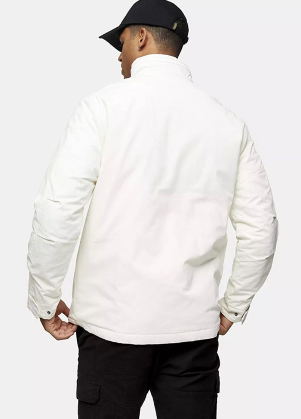 Белая демисезонная куртка Topman