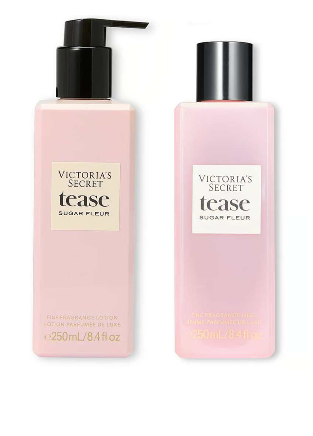 Набор Tease Sugar Fleur (мист, 250 мл, лосьон, 250 мл) Victoria's Secret (331737511)