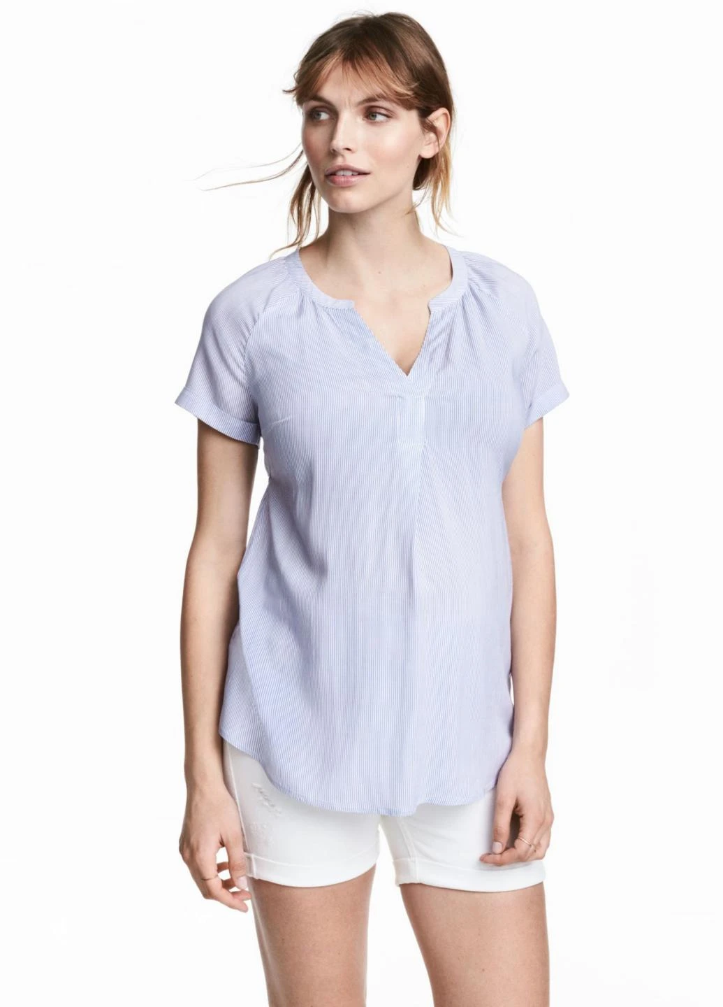 Белая блуза H&M