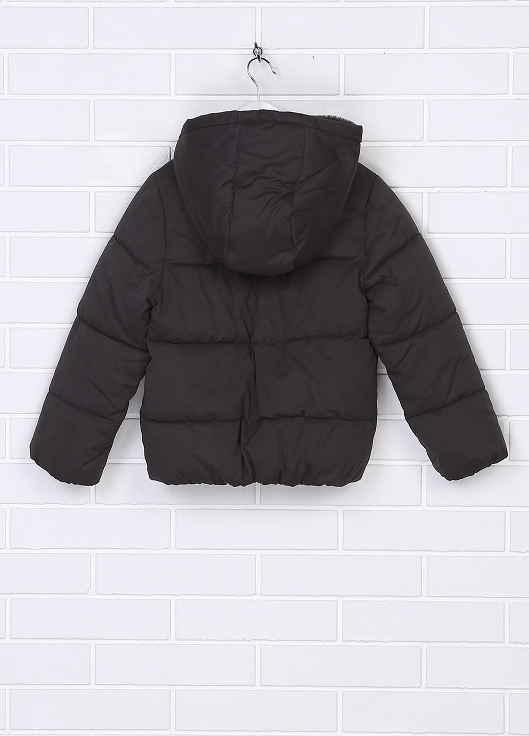 Темно-серая зимняя куртка Kiabi