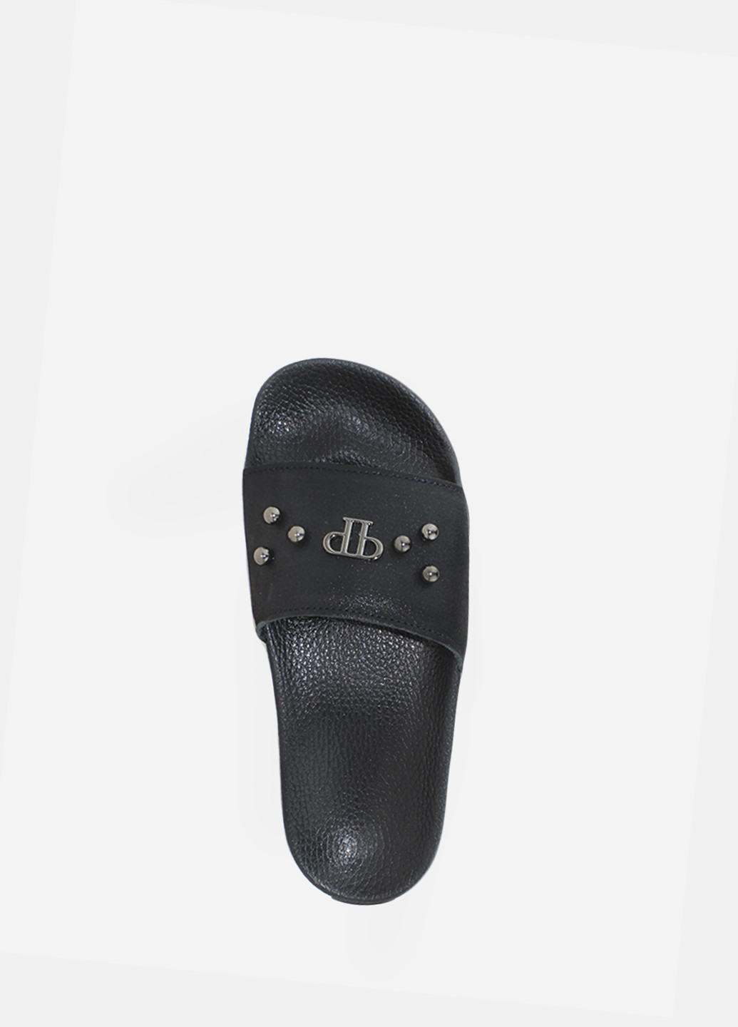 Черные шлепанцы rm3857 черный Mili & Moni