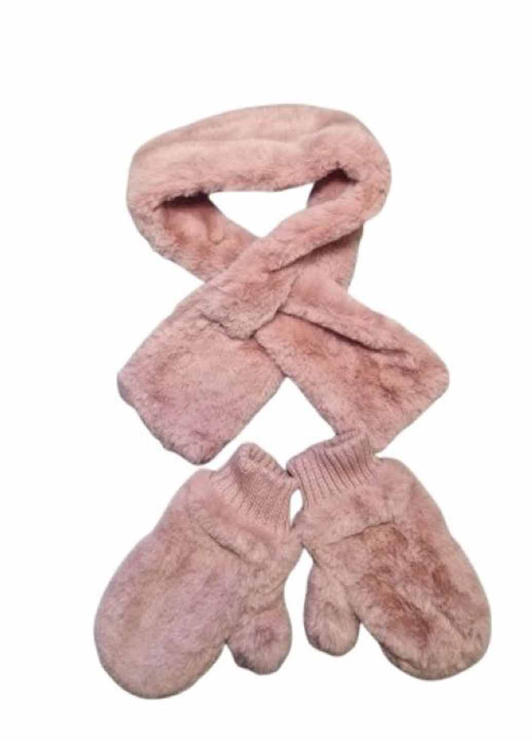 Комплект (шарф, рукавиці) H&M (367035146)