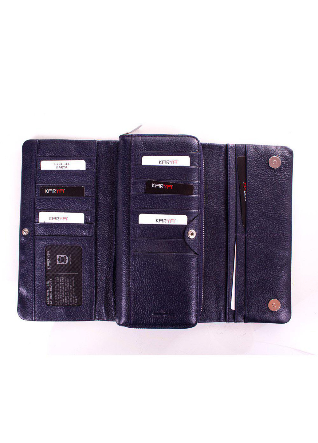 Жіночий шкіряний гаманець 20,5х10,5х3,8 см Karya (252133375)