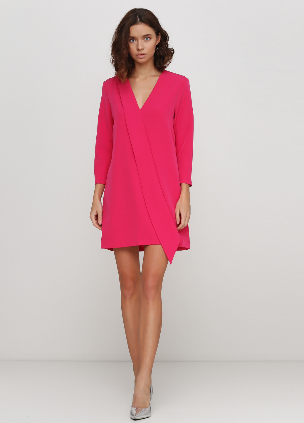 Рожева кежуал плаття, сукня NUMERO 28 однотонна