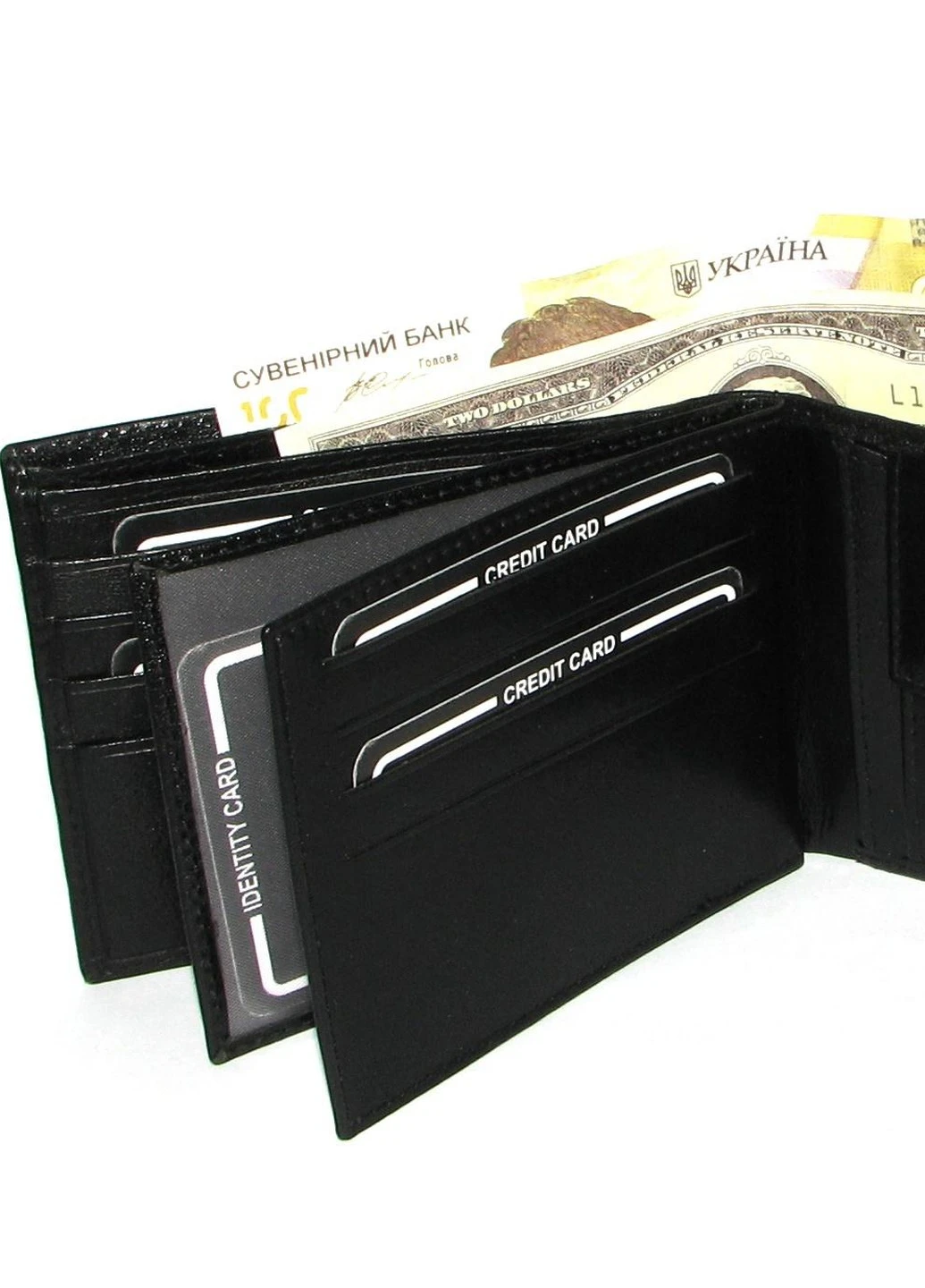 Кошелек мужской PW-012L-BTU BLACK PIERRE ANDREUS (253933507)