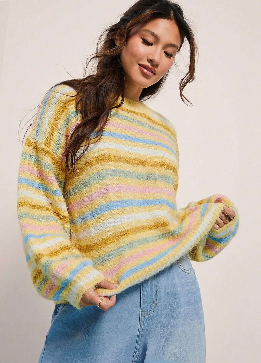 Комбінований демісезонний джемпер джемпер SHEIN