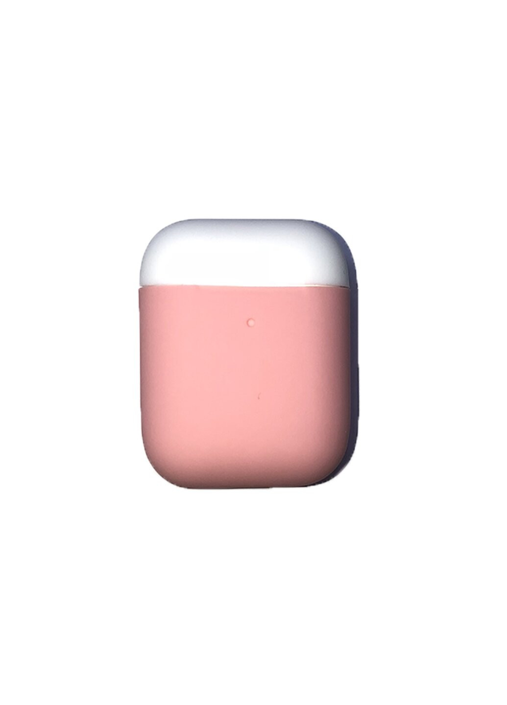 Чохол силіконовий для AirPods 2 Pink + White ARM (231444646)