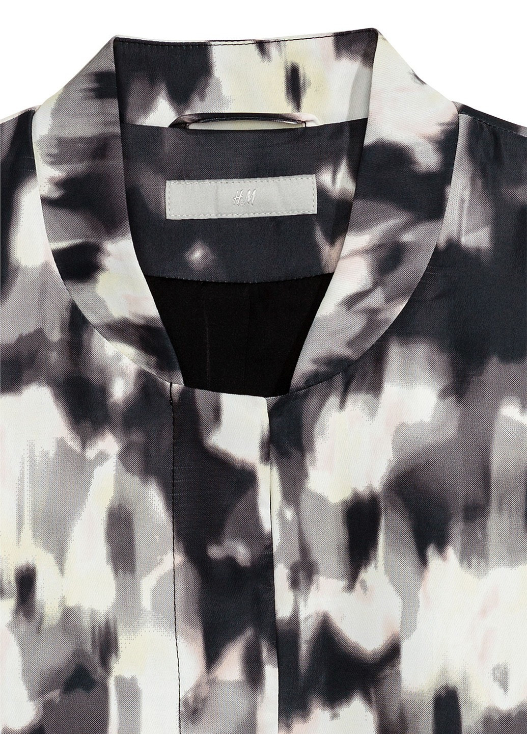 Чорно-біла демісезонна куртка H&M