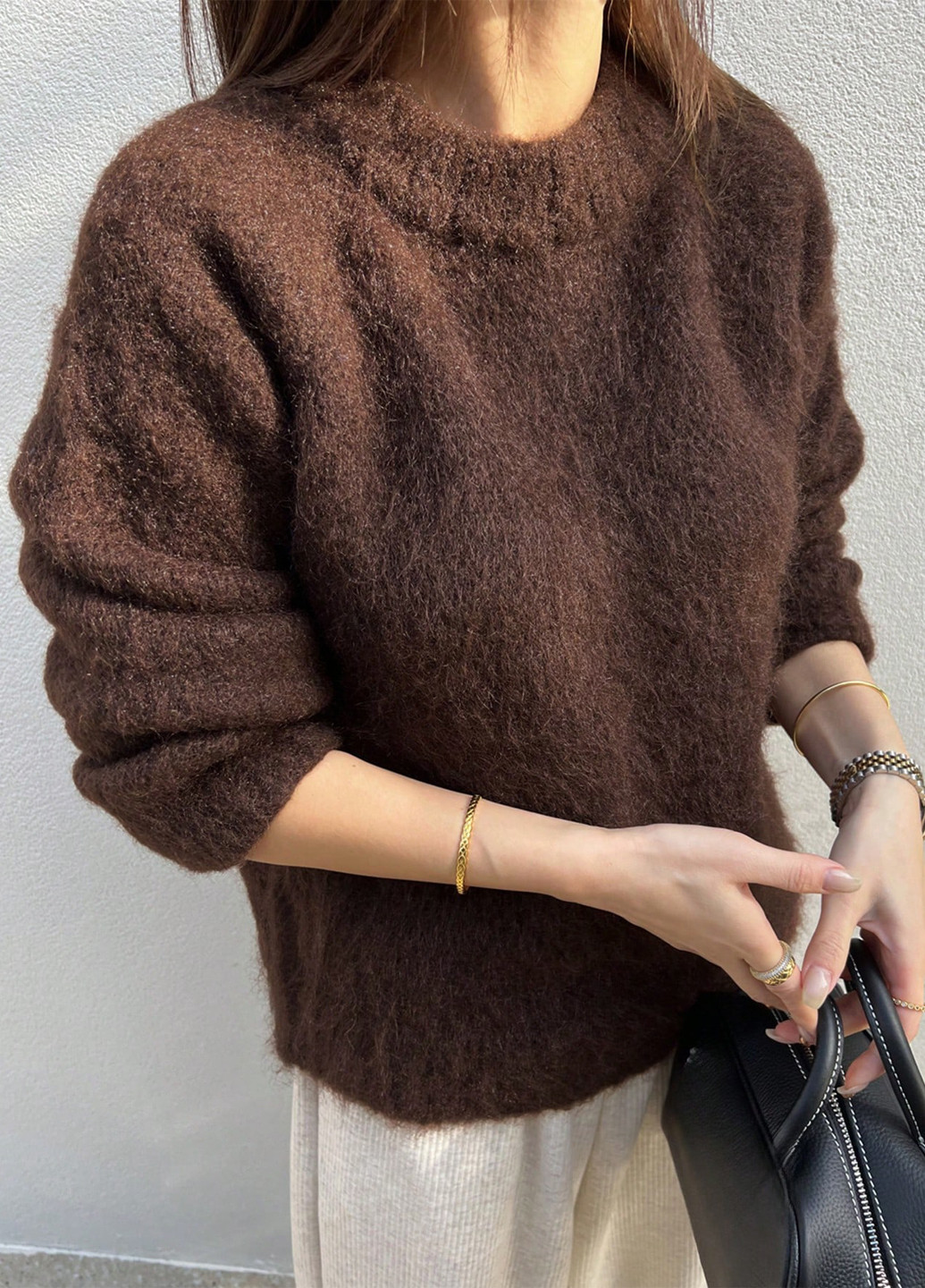 Коричневий демісезонний джемпер джемпер SHEIN