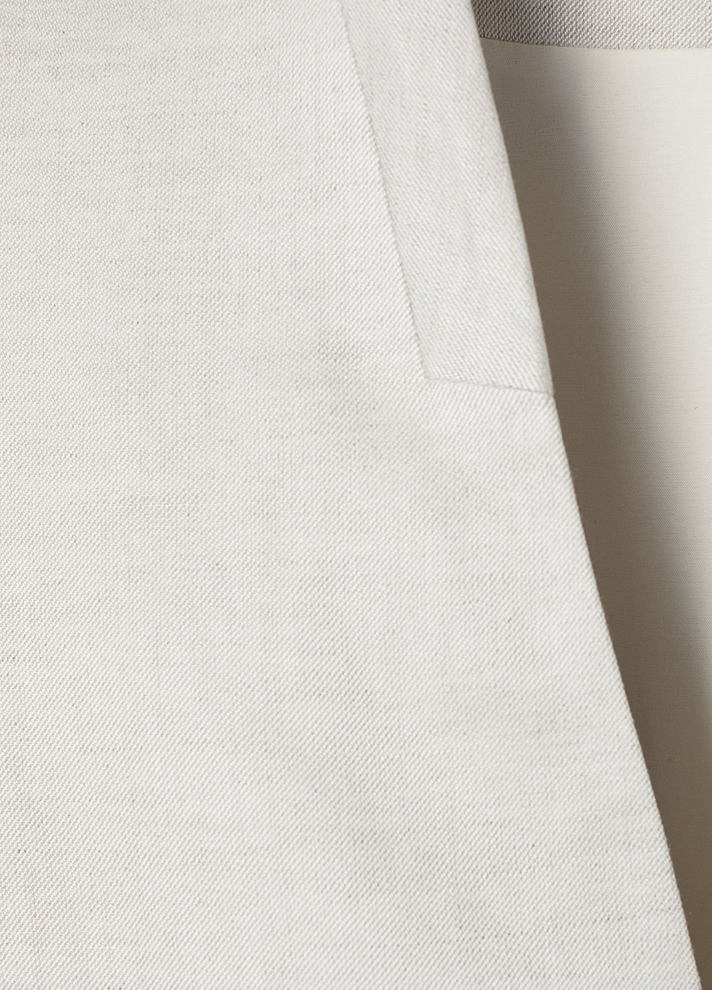 Жакет H&M однобортний однотонний світло бежевий кежуал віскоза, шовк