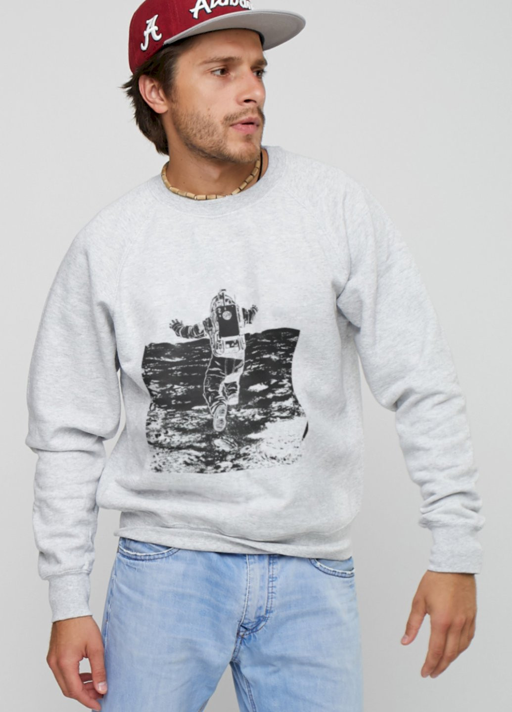 Сірий світшот YAPPI (198688718)