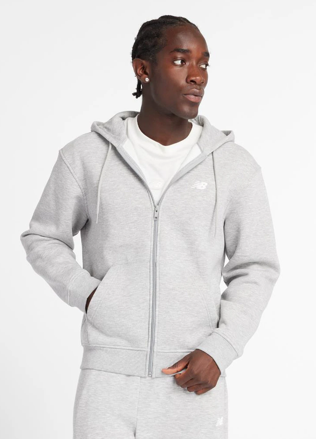 Толстовка MJ43902AG New Balance Sport Core Full Zip (343046873)