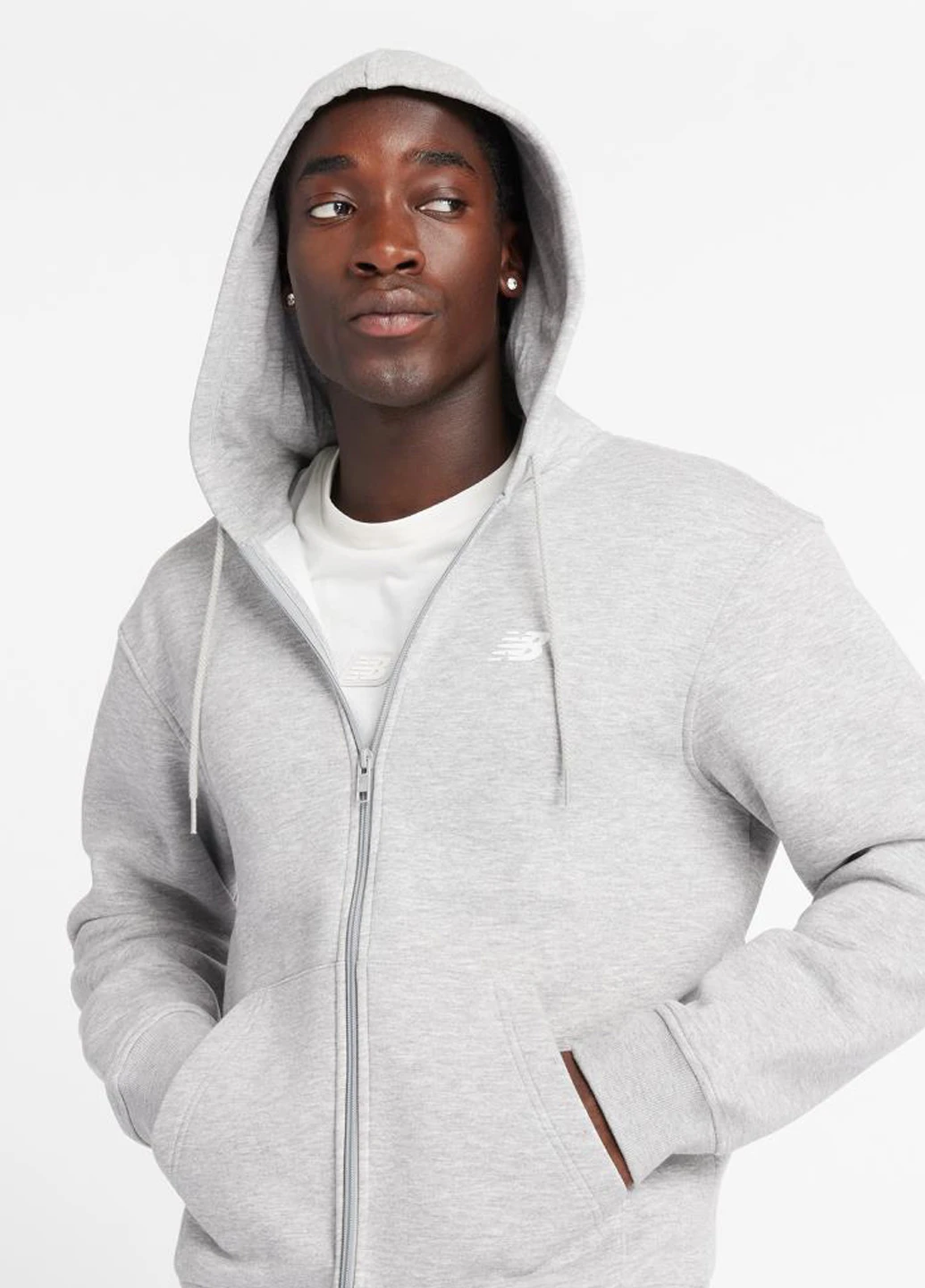 Толстовка MJ43902AG New Balance Sport Core Full Zip (343046873)