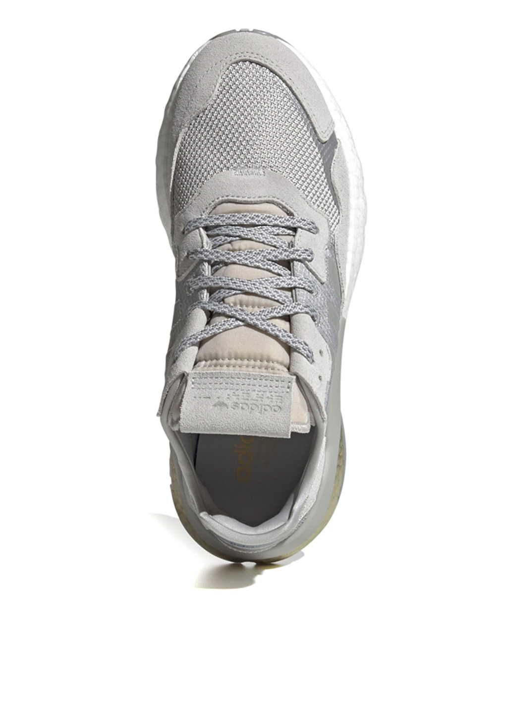 Светло-серые всесезонные кроссовки adidas Nite Jogger