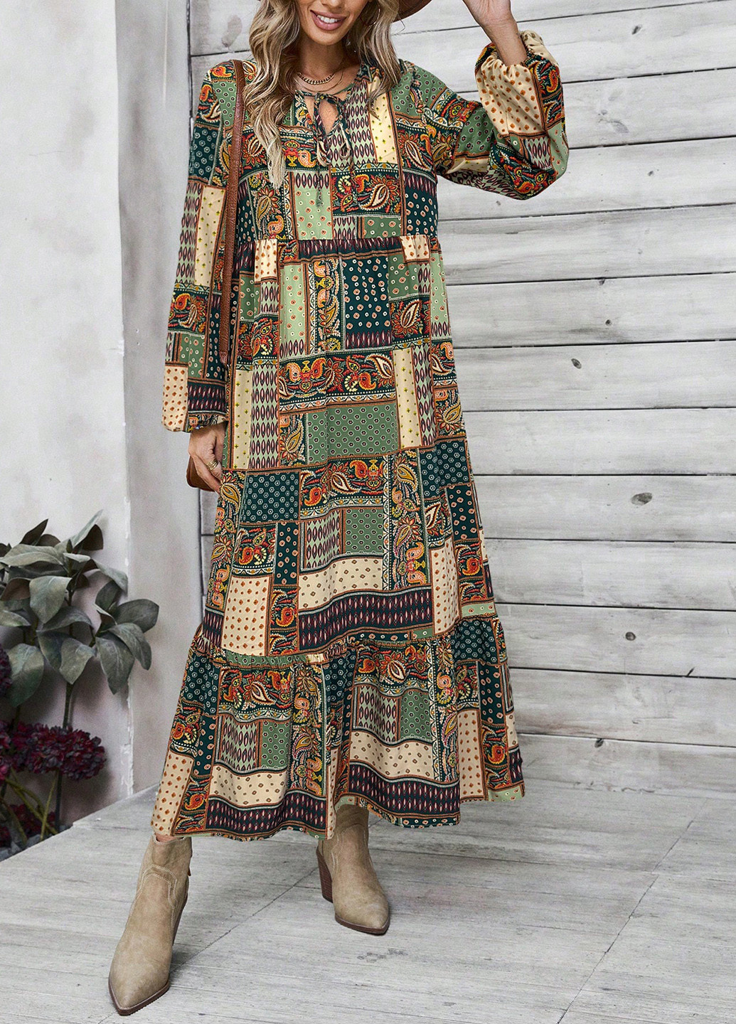 Комбінована кежуал сукня SHEIN з малюнком