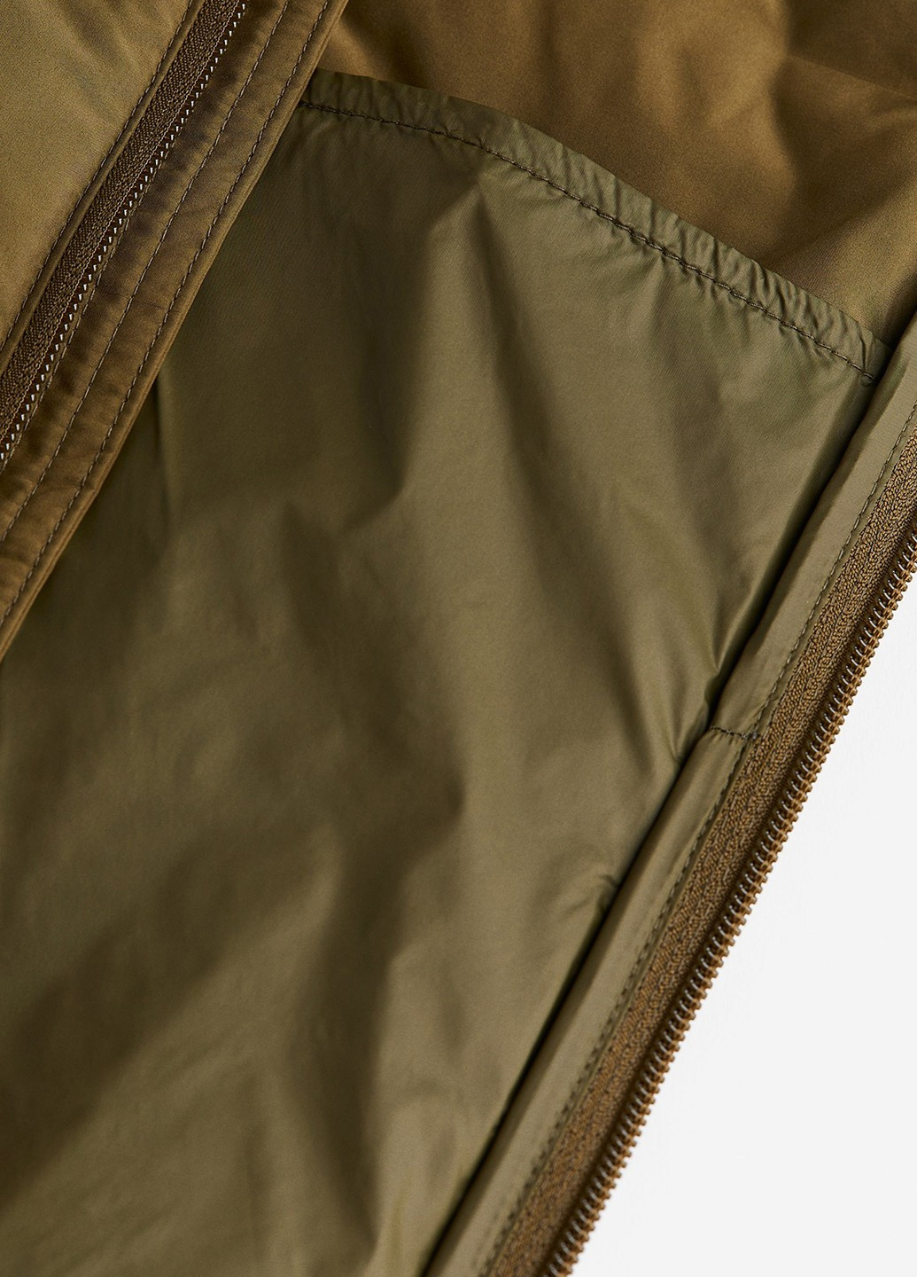 Коричнева демісезонна куртка H&M