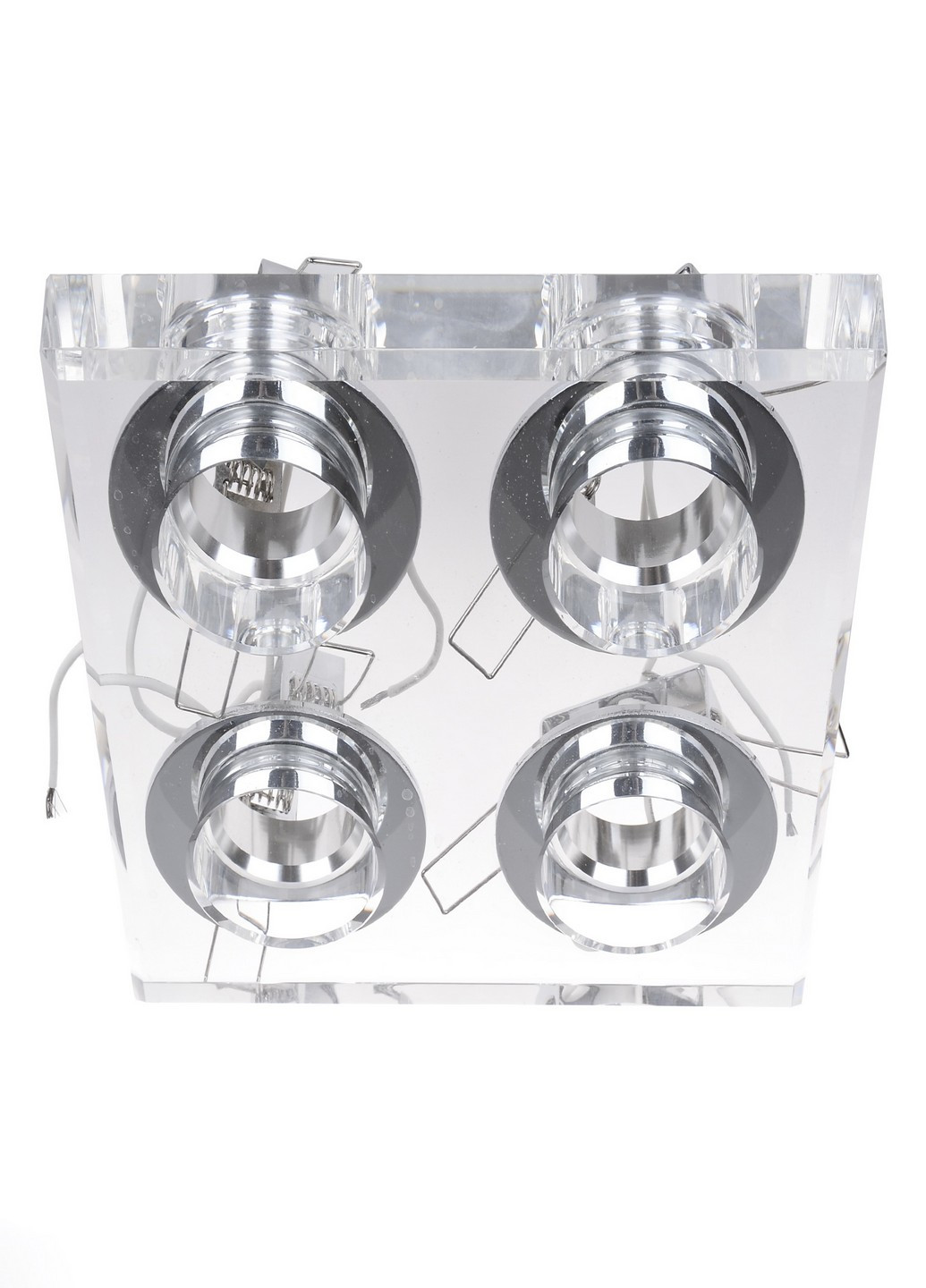 HDL-G141/4 CL Crystal светильник точечный декоративный Brille (185914144)