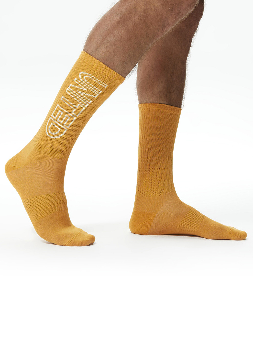 Комбинированные носки (3 пары) UNITED4 надписи (329148624)